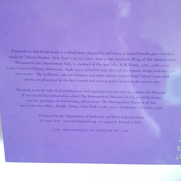 2/$20 Art Print Flower Unlined Pages Spiral Notebook - Picture 9 of 16